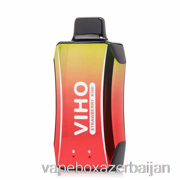 Vape Box Azerbaijan VIHO Turbo 10000 Disposable Strawberry Kiwi